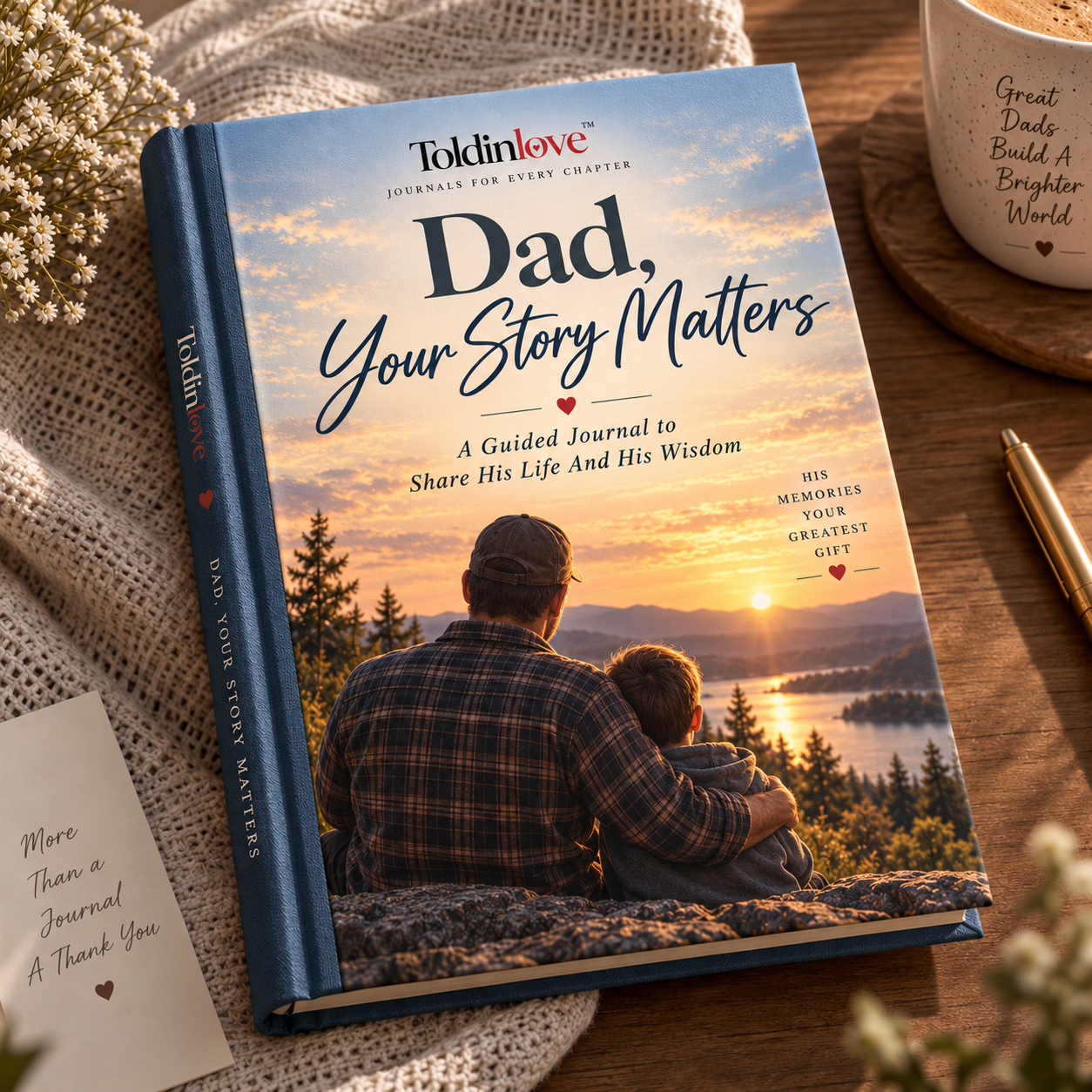 A Father’s Story Matters – Guided Life Story Journal for Dad